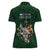 Custom Rugby Southern Hemisphere Women Polo Shirt Argentina AUNZ South Africa Mascot Green - Wonder Print Shop