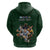 Custom Rugby Southern Hemisphere Zip Hoodie Argentina AUNZ South Africa Mascot Green - Wonder Print Shop