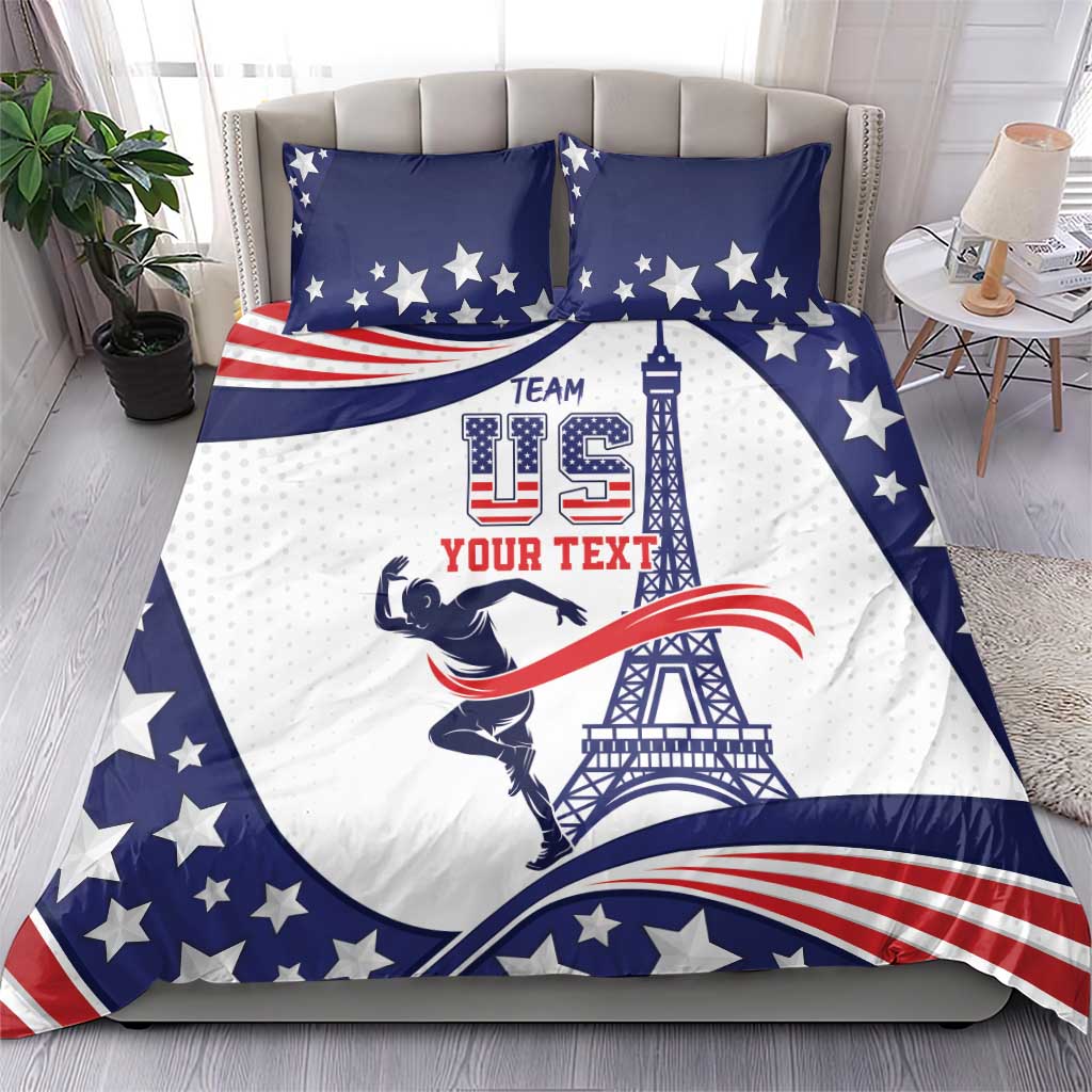 Personalized USA Athletics Bedding Set One For All Summer Sport LT9 - Wonder Print Shop