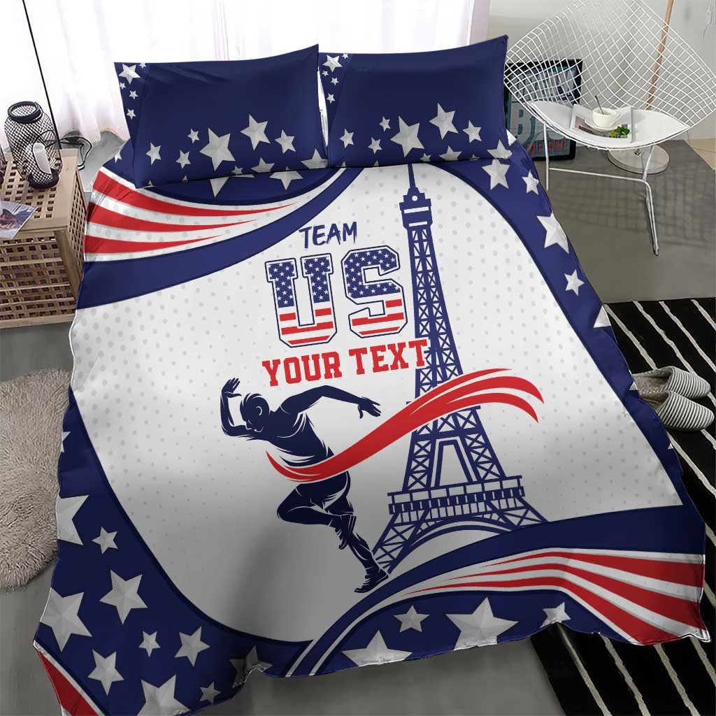 Personalized USA Athletics Bedding Set One For All Summer Sport LT9 - Wonder Print Shop