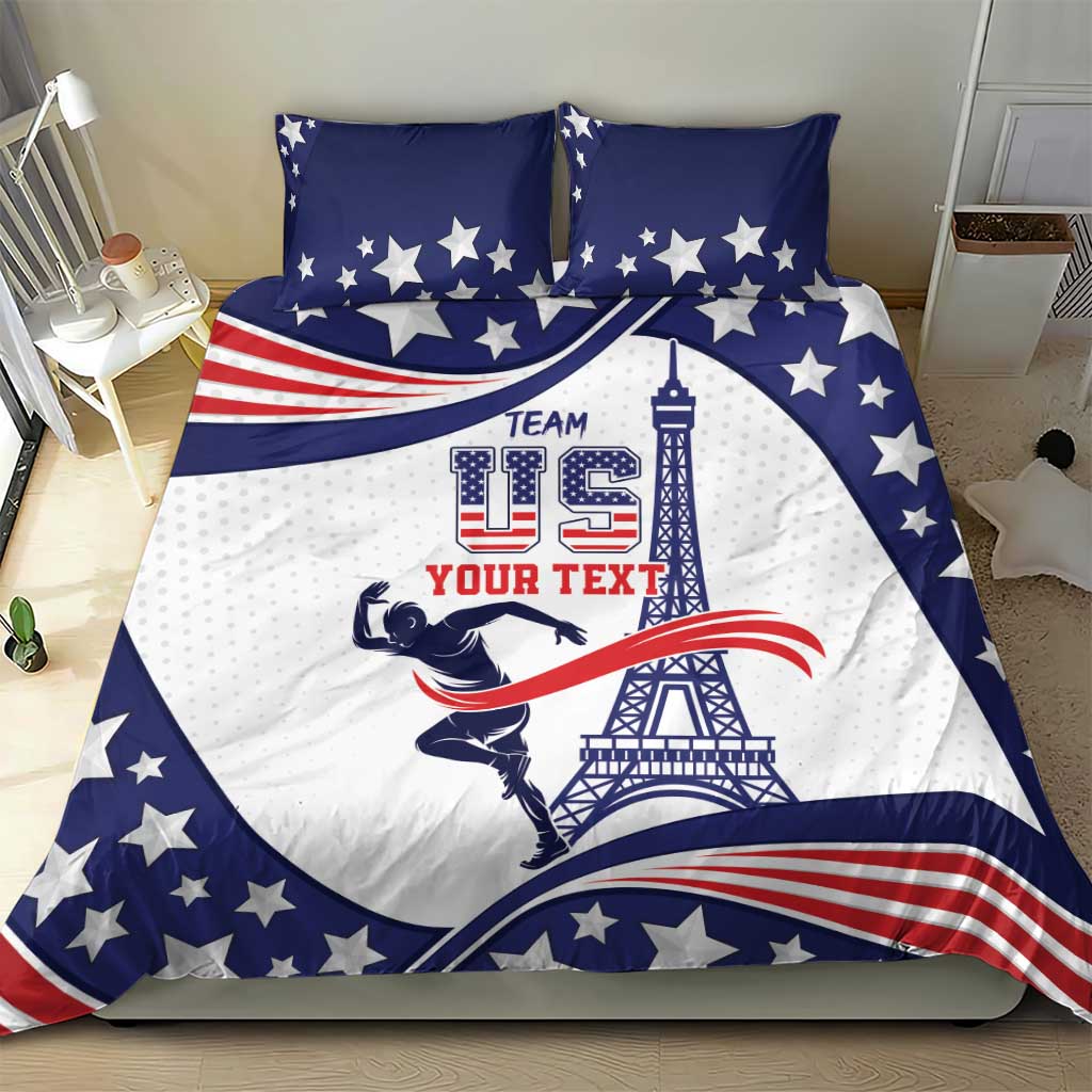 Personalized USA Athletics Bedding Set One For All Summer Sport LT9 - Wonder Print Shop
