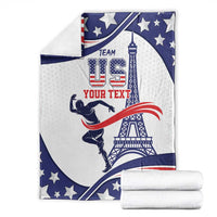 Personalized USA Athletics Blanket One For All Summer Sport