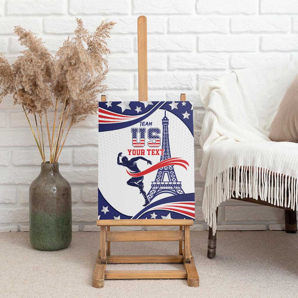 Personalized USA Athletics Canvas Wall Art One For All Summer Sport LT9 - Wonder Print Shop