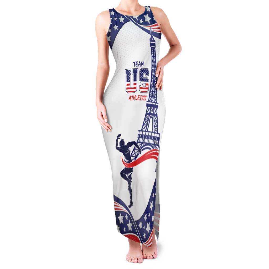 Personalized USA Athletics Family Matching Tank Maxi Dress and Hawaiian Shirt One For All Summer Sport - Wonder Print Shop