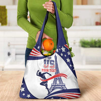 Personalized USA Athletics Grocery Bag One For All Summer Sport