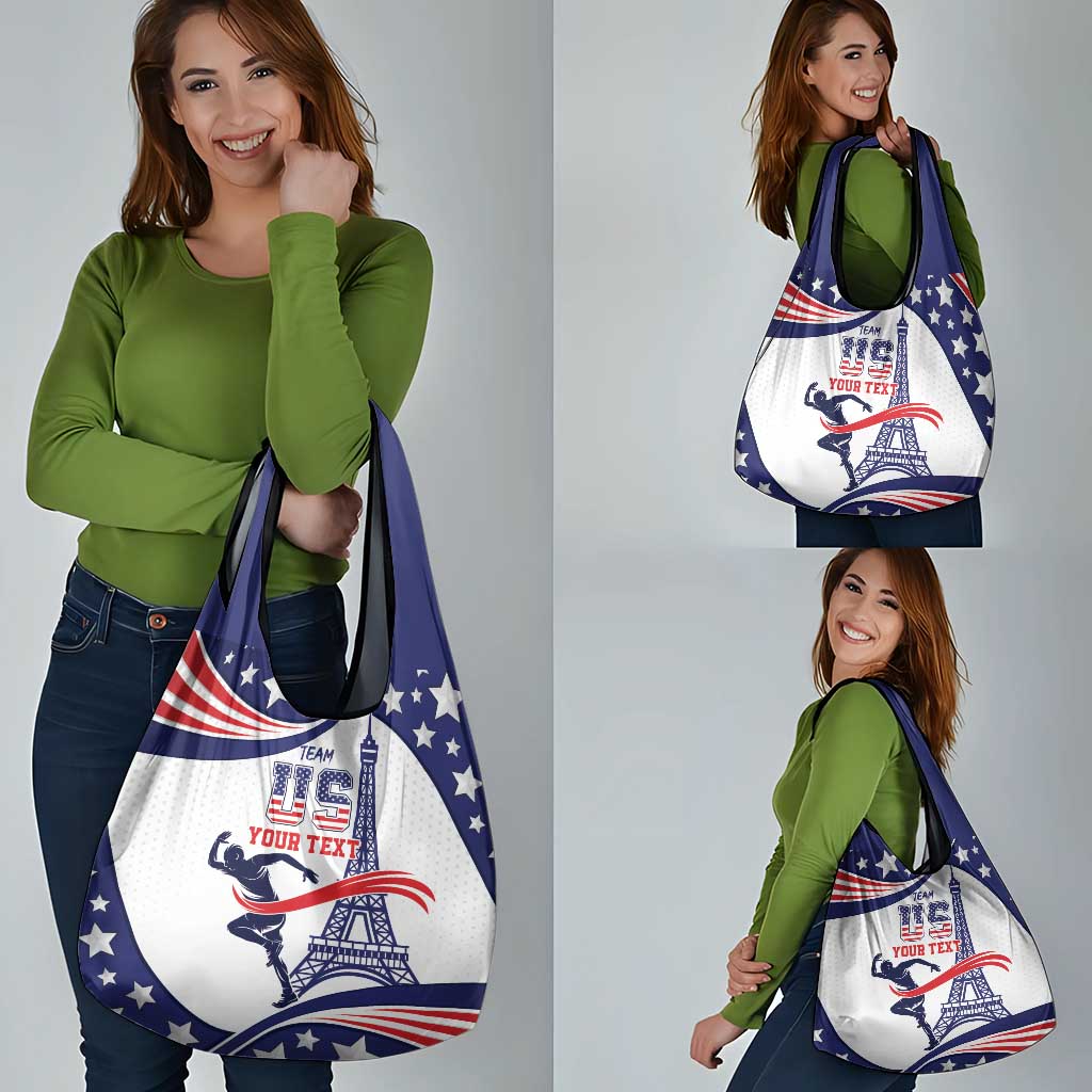 Personalized USA Athletics Grocery Bag One For All Summer Sport