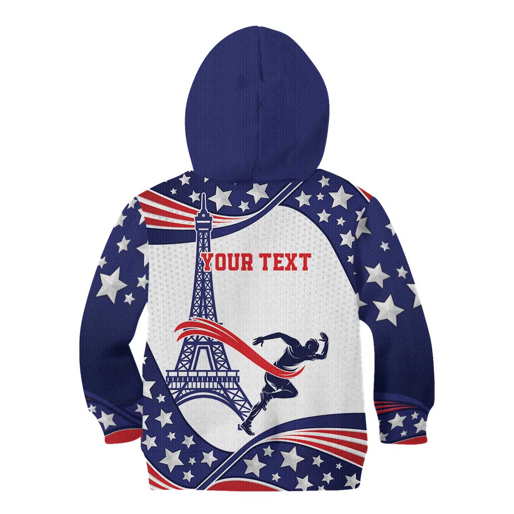 Personalized USA Athletics Kid Hoodie One For All Summer Sport - Wonder Print Shop