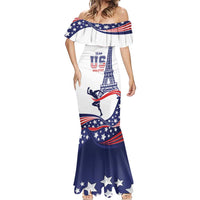 Personalized USA Athletics Mermaid Dress One For All Summer Sport - Wonder Print Shop