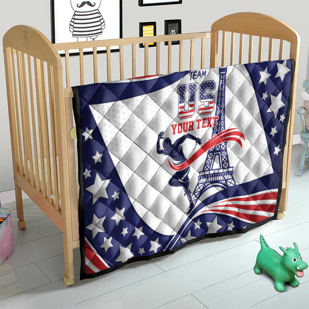 Personalized USA Athletics Quilt One For All Summer Sport - Wonder Print Shop