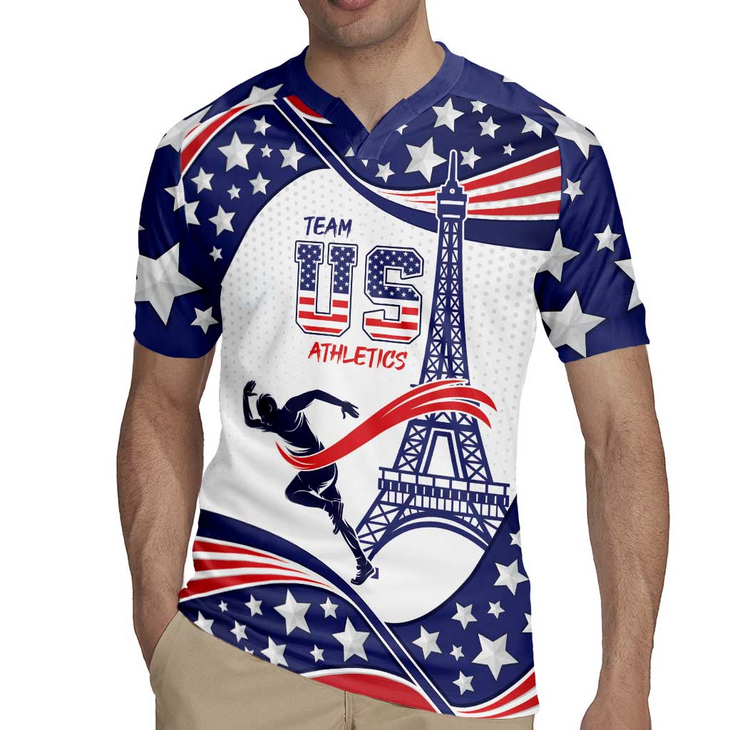Personalized USA Athletics Rugby Jersey One For All Summer Sport - Wonder Print Shop