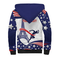 Personalized USA Athletics Sherpa Hoodie One For All Summer Sport - Wonder Print Shop