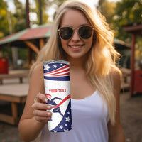 Personalized USA Athletics Skinny Tumbler One For All Summer Sport - Wonder Print Shop
