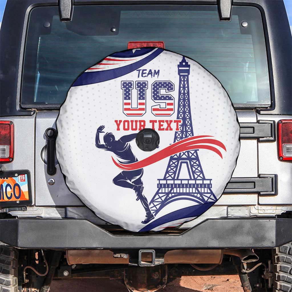Personalized USA Athletics Spare Tire Cover One For All Summer Sport - Wonder Print Shop