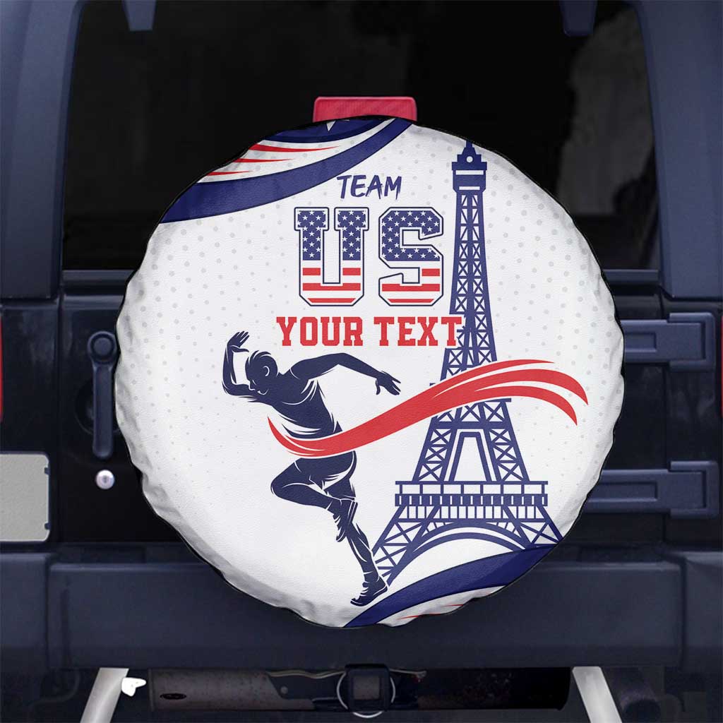 Personalized USA Athletics Spare Tire Cover One For All Summer Sport - Wonder Print Shop