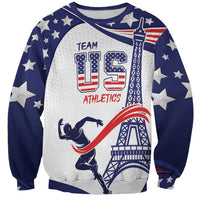 Personalized USA Athletics Sweatshirt One For All Summer Sport - Wonder Print Shop