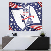 Personalized USA Athletics Tapestry One For All Summer Sport - Wonder Print Shop