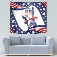 Personalized USA Athletics Tapestry One For All Summer Sport - Wonder Print Shop
