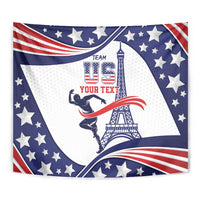 Personalized USA Athletics Tapestry One For All Summer Sport - Wonder Print Shop