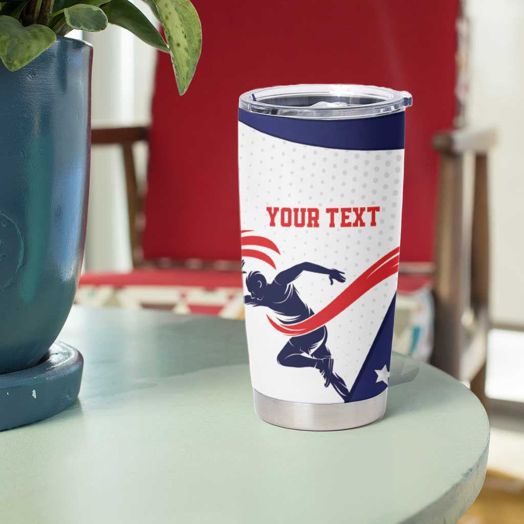 Personalized USA Athletics Tumbler Cup One For All Summer Sport - Wonder Print Shop