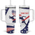 Personalized USA Athletics Tumbler With Handle One For All Summer Sport - Wonder Print Shop