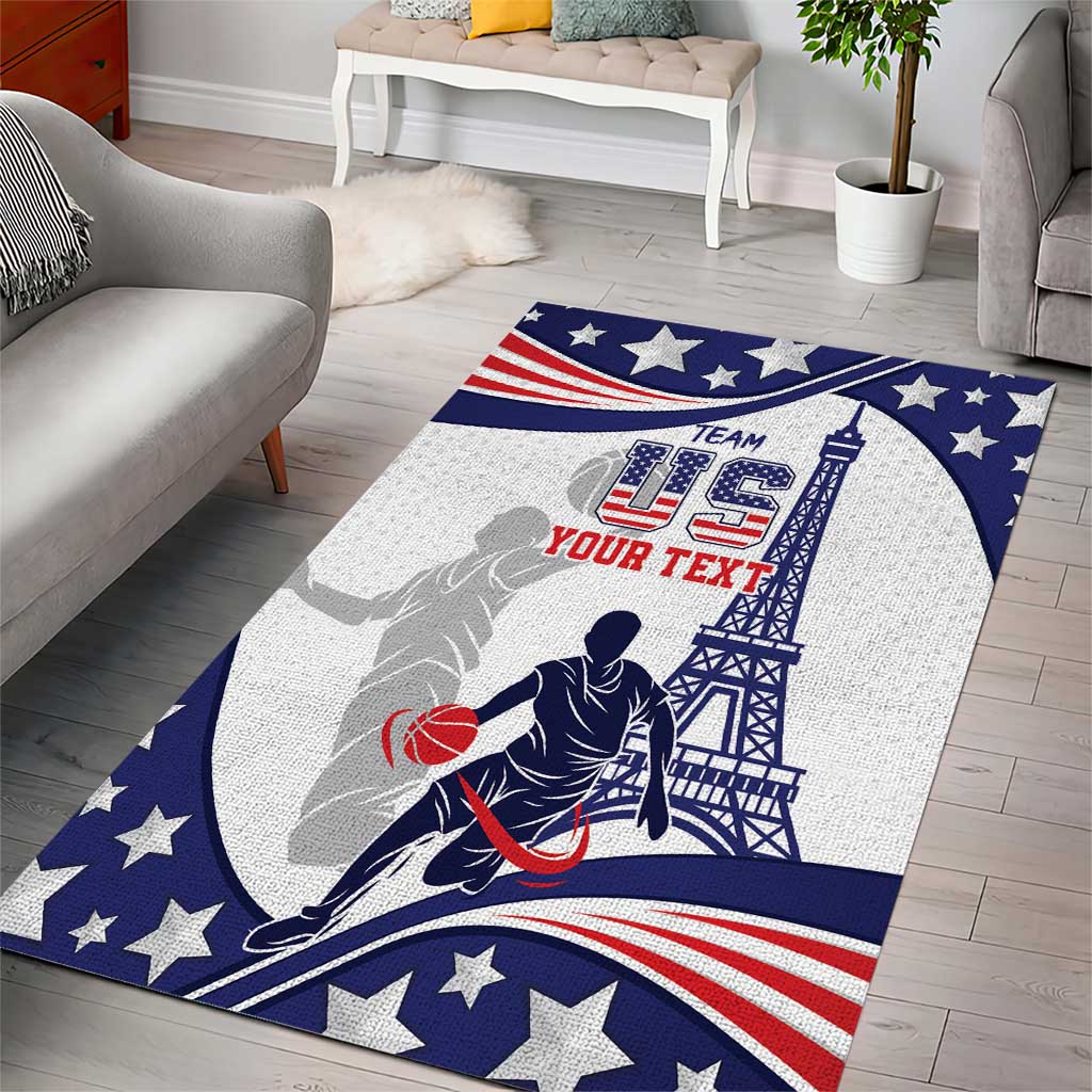 Personalized USA Basketball Area Rug One For All Summer Sport LT9 - Wonder Print Shop