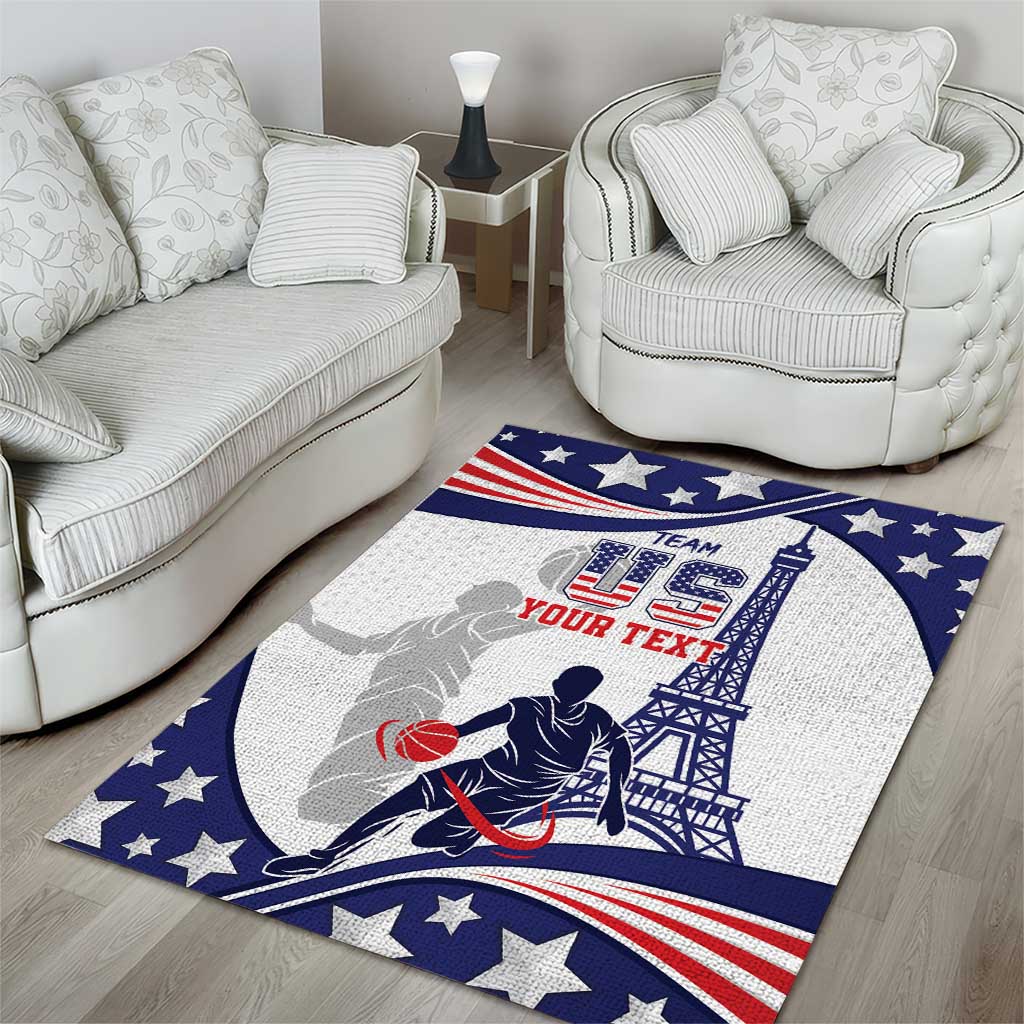 Personalized USA Basketball Area Rug One For All Summer Sport LT9 - Wonder Print Shop
