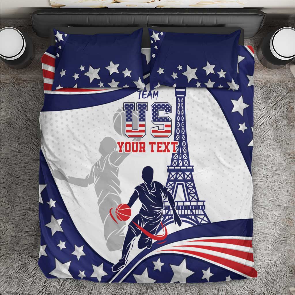 Personalized USA Basketball Bedding Set One For All Summer Sport LT9 - Wonder Print Shop