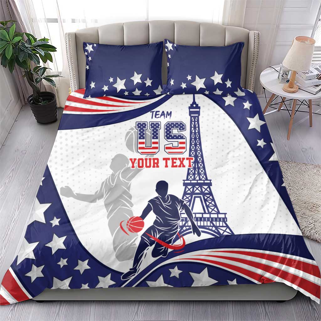 Personalized USA Basketball Bedding Set One For All Summer Sport LT9 - Wonder Print Shop