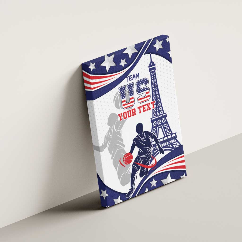 Personalized USA Basketball Canvas Wall Art One For All Summer Sport LT9 - Wonder Print Shop