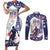 Personalized USA Basketball Couples Matching Short Sleeve Bodycon Dress and Long Sleeve Button Shirt One For All Summer Sport LT9 - Wonder Print Shop