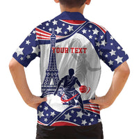 Personalized USA Basketball Family Matching Summer Maxi Dress and Hawaiian Shirt One For All Summer Sport - Wonder Print Shop