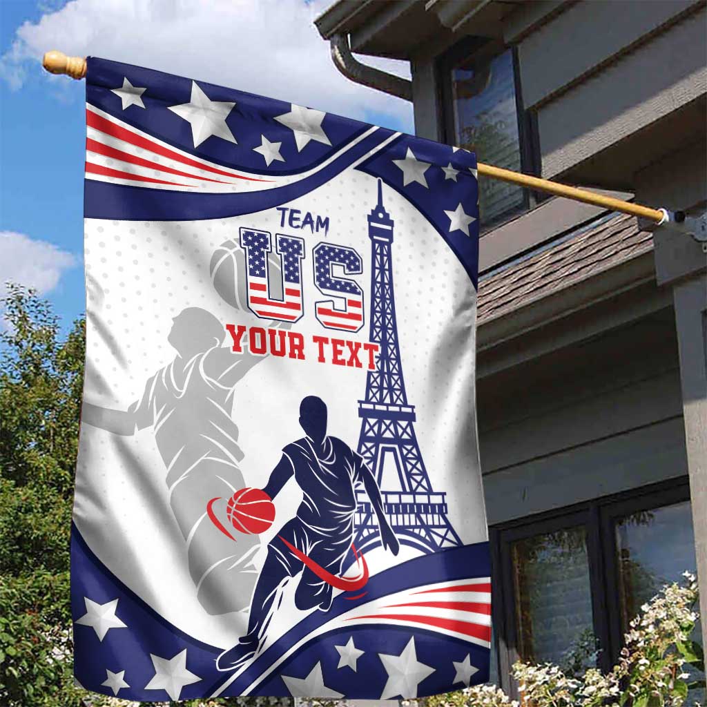 Personalized USA Basketball Garden Flag One For All Summer Sport - Wonder Print Shop