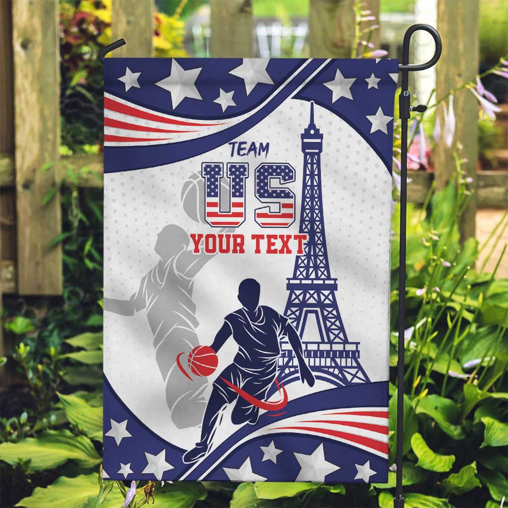 Personalized USA Basketball Garden Flag One For All Summer Sport - Wonder Print Shop