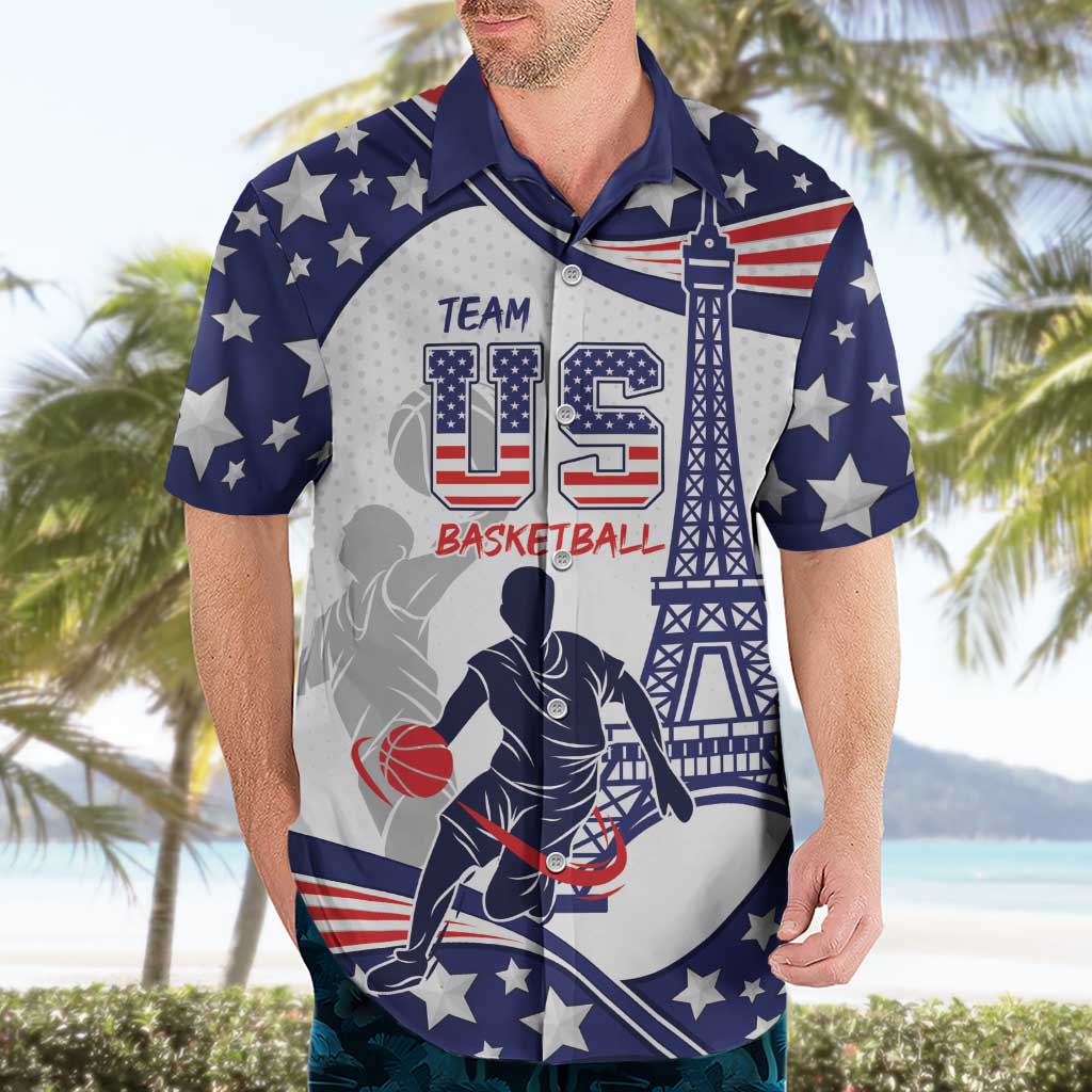 Personalized USA Basketball Hawaiian Shirt One For All Summer Sport - Wonder Print Shop
