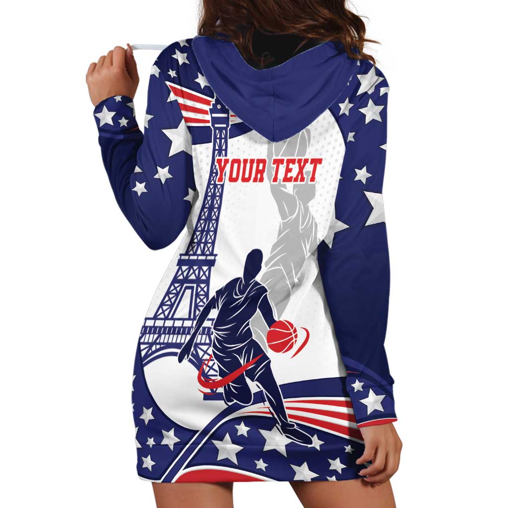 Personalized USA Basketball Hoodie Dress One For All Summer Sport - Wonder Print Shop