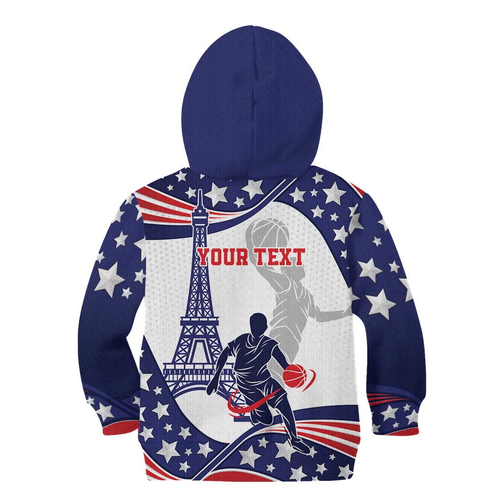 Personalized USA Basketball Kid Hoodie One For All Summer Sport - Wonder Print Shop
