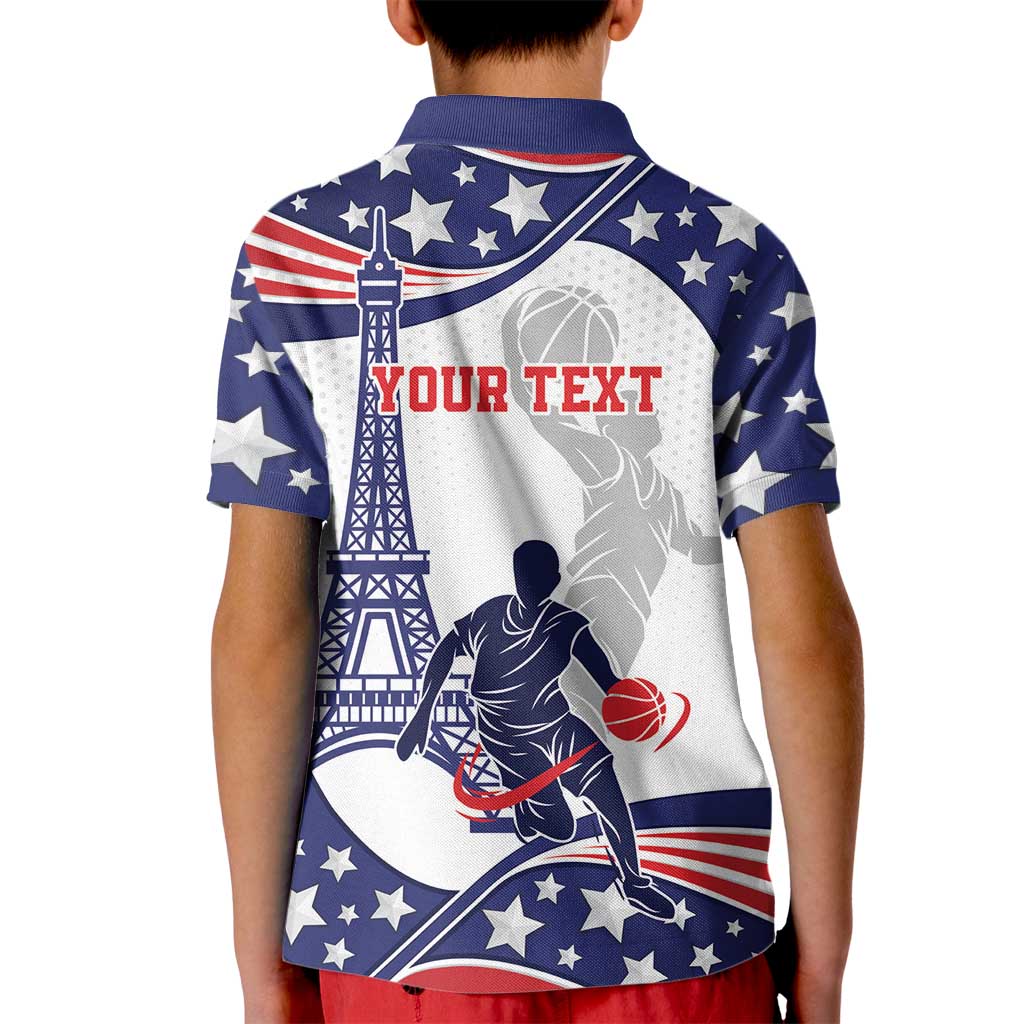 Personalized USA Basketball Kid Polo Shirt One For All Summer Sport - Wonder Print Shop