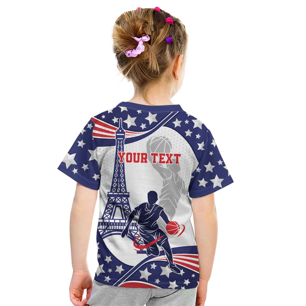 Personalized USA Basketball Kid T Shirt One For All Summer Sport - Wonder Print Shop