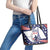Personalized USA Basketball Leather Tote Bag One For All Summer Sport - Wonder Print Shop