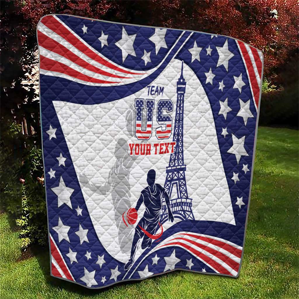 Personalized USA Basketball Quilt One For All Summer Sport - Wonder Print Shop