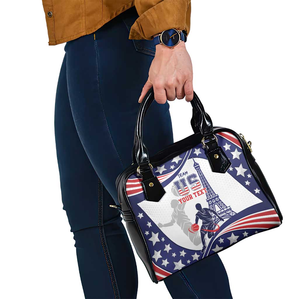 Personalized USA Basketball Shoulder Handbag One For All Summer Sport