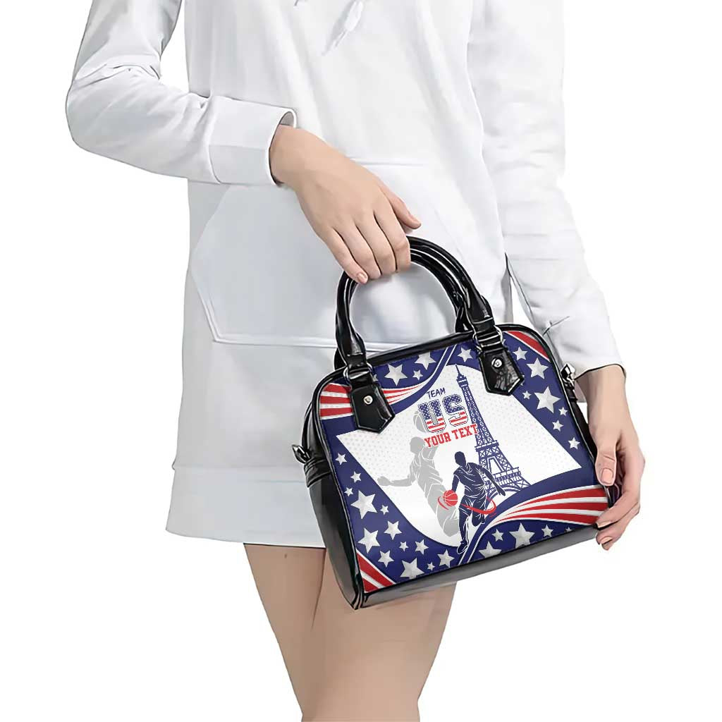 Personalized USA Basketball Shoulder Handbag One For All Summer Sport