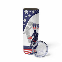 Personalized USA Basketball Skinny Tumbler One For All Summer Sport - Wonder Print Shop