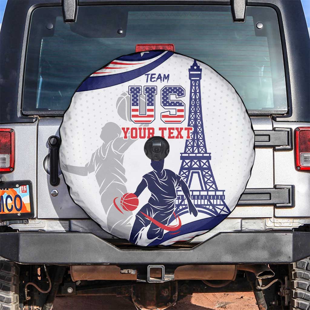 Personalized USA Basketball Spare Tire Cover One For All Summer Sport - Wonder Print Shop