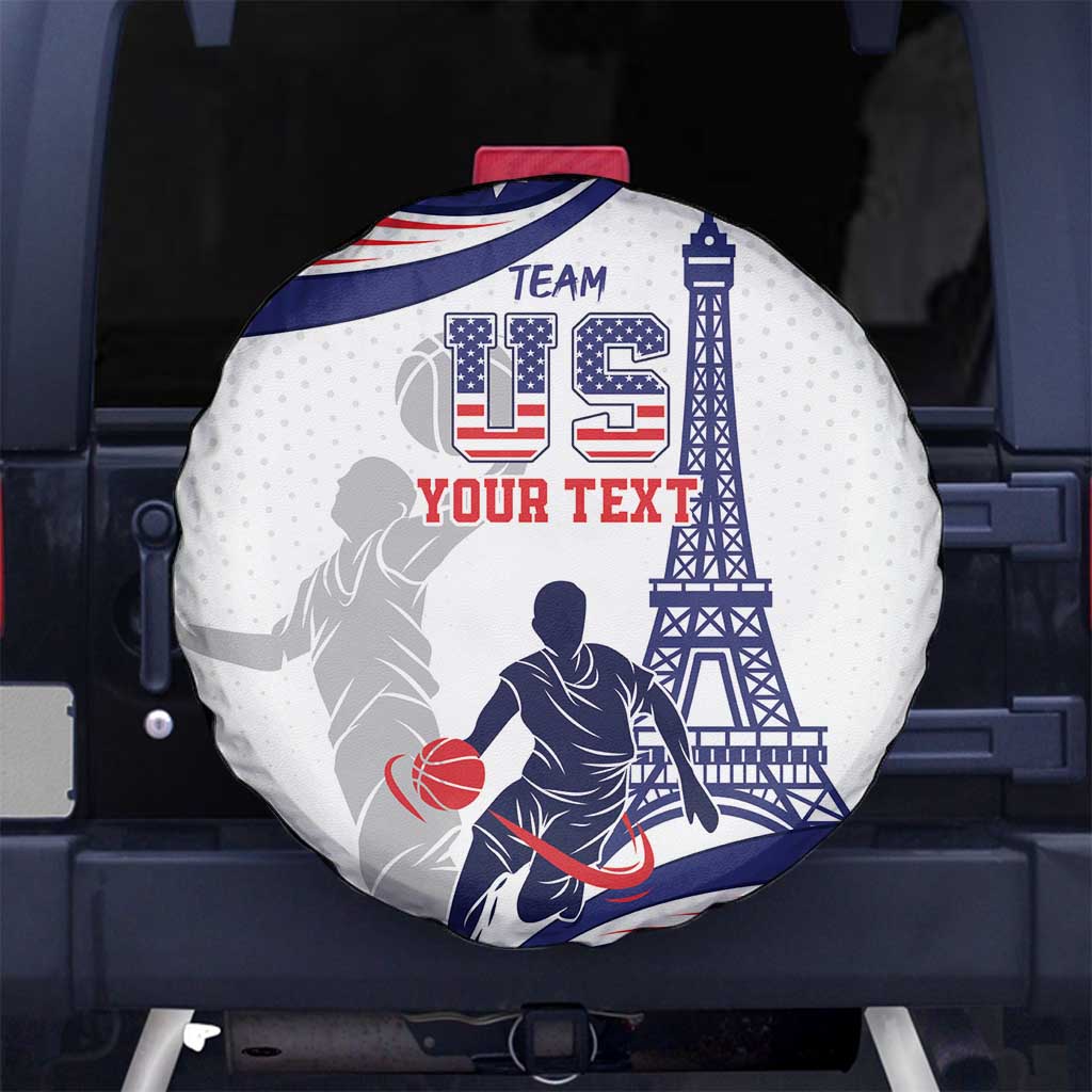 Personalized USA Basketball Spare Tire Cover One For All Summer Sport - Wonder Print Shop