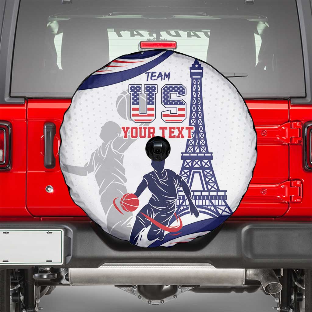 Personalized USA Basketball Spare Tire Cover One For All Summer Sport - Wonder Print Shop