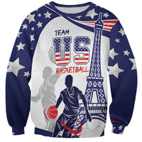 Personalized USA Basketball Sweatshirt One For All Summer Sport - Wonder Print Shop