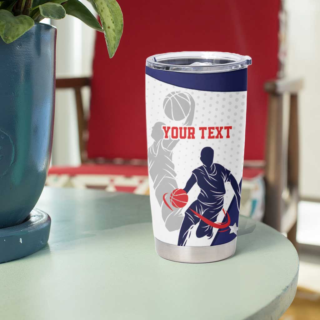 Personalized USA Basketball Tumbler Cup One For All Summer Sport - Wonder Print Shop