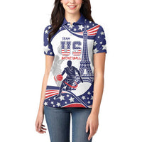 Personalized USA Basketball Women Polo Shirt One For All Summer Sport - Wonder Print Shop