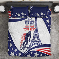 Personalized USA Cycling Bedding Set One For All Summer Sport LT9 - Wonder Print Shop